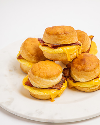 Bacon and Egg Breakfast Biscuit