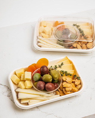Individual Imported & Domestic Cheese Tray